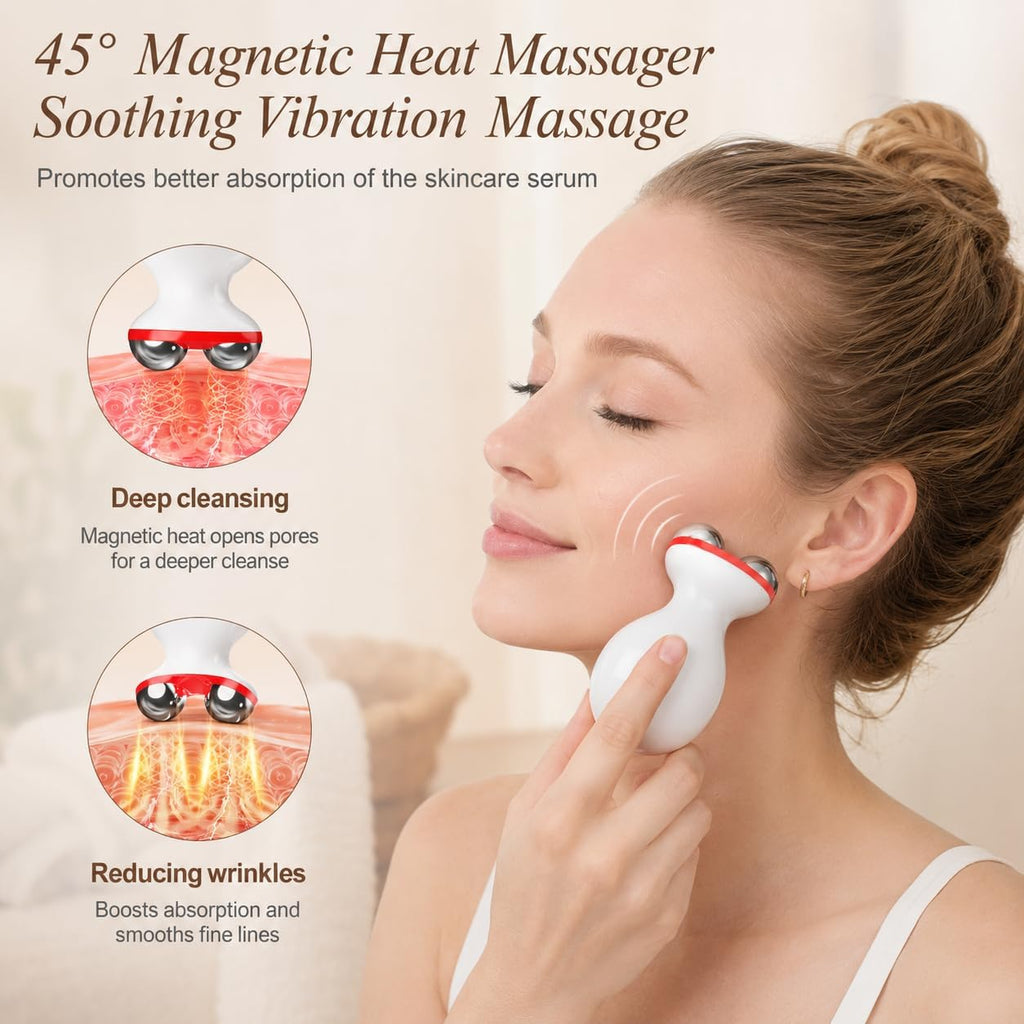 7 Colors LED Skin Lifting & Firming Red Light Therapy Face Massager