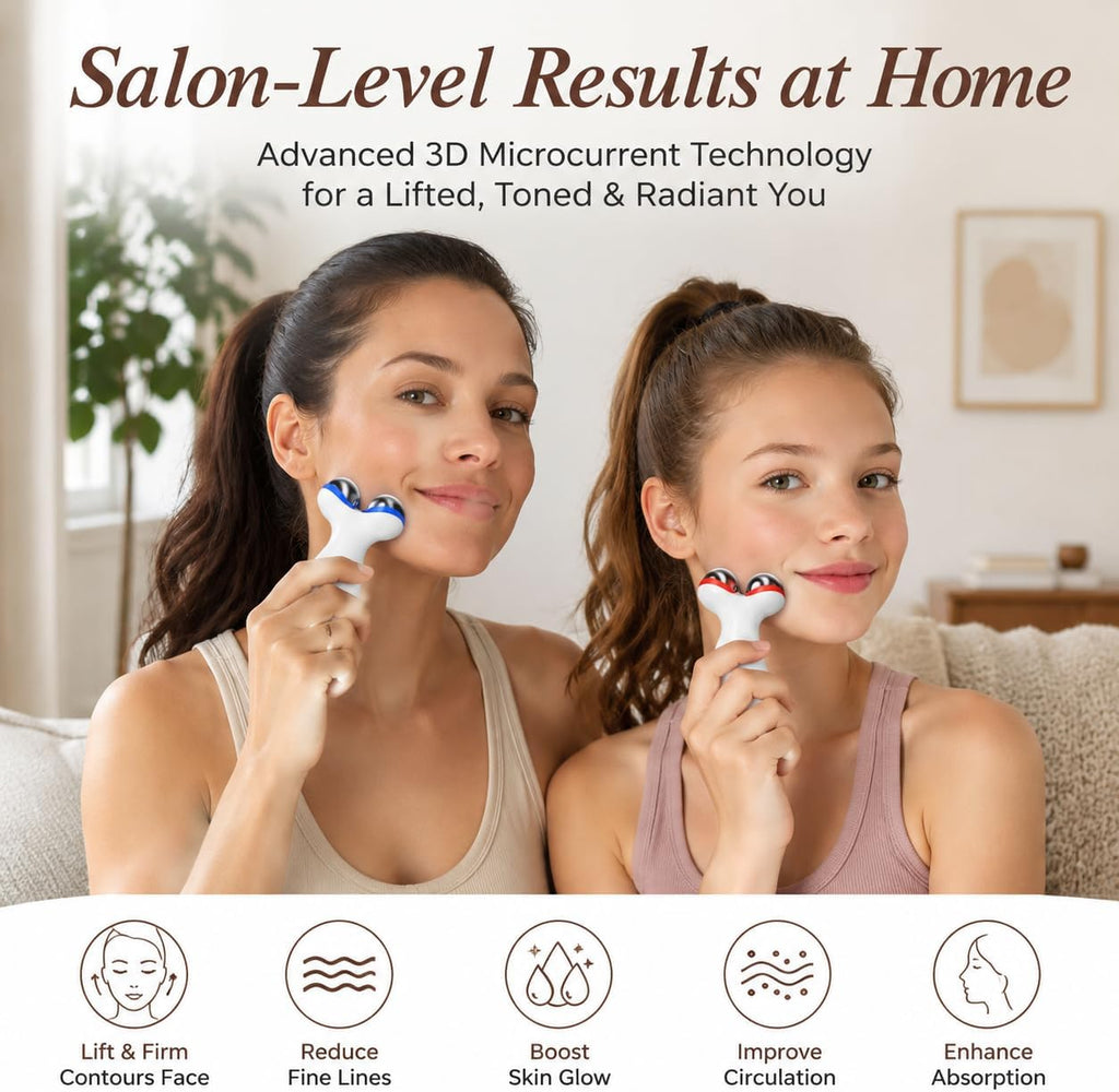 7 Colors LED Skin Lifting & Firming Red Light Therapy Face Massager